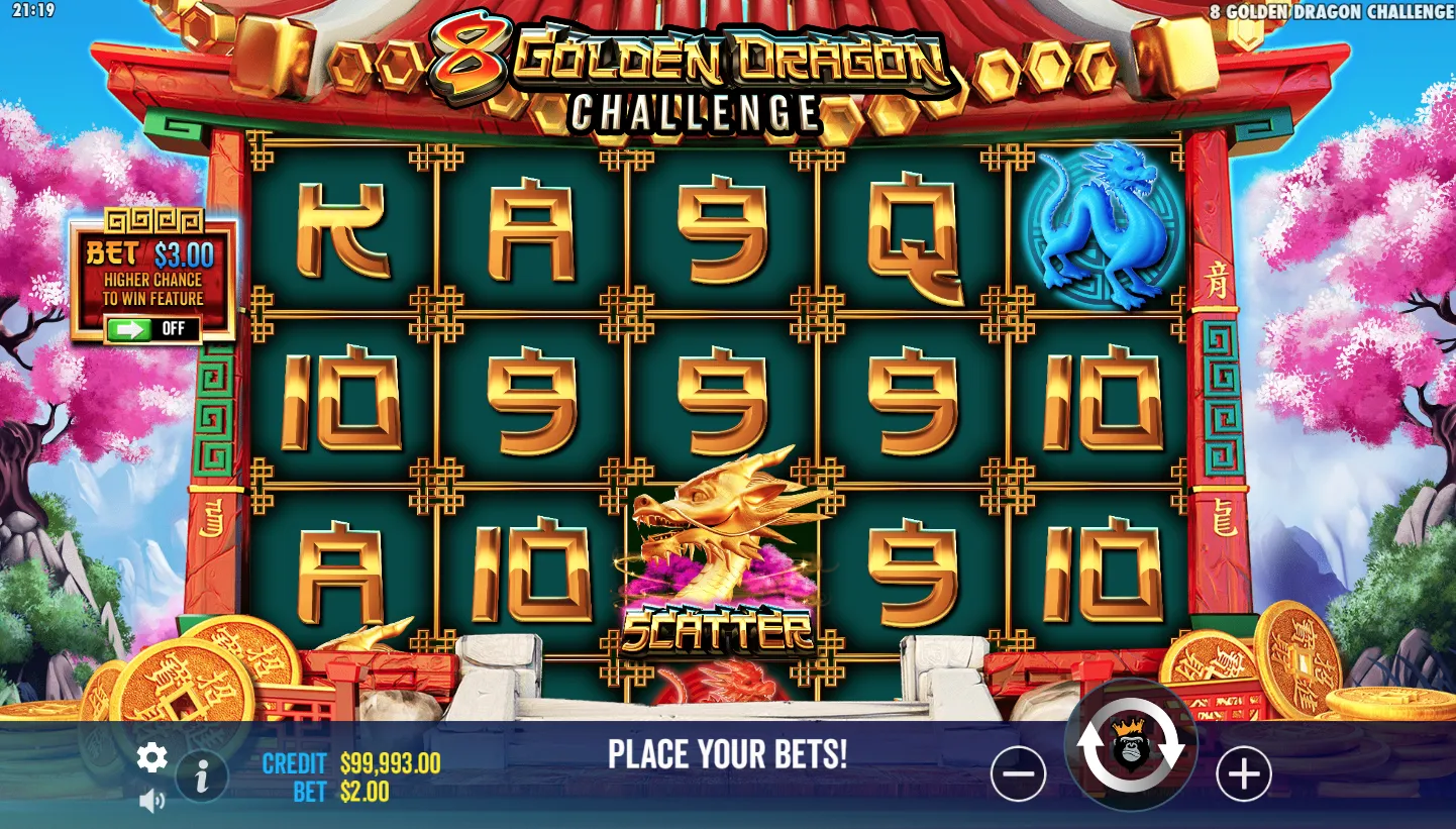 8 Golden Dragon Challenge screen 2