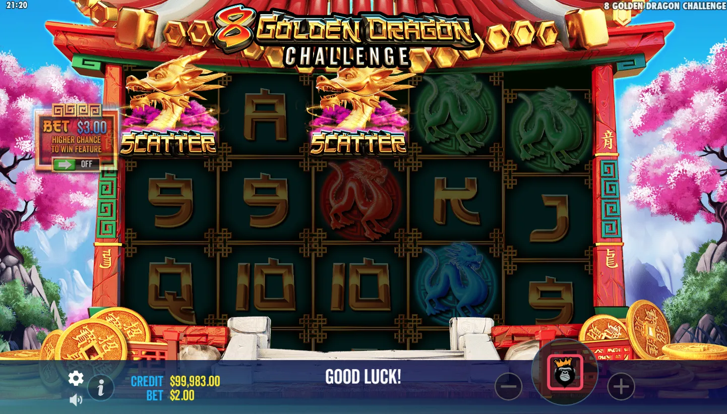 8 Golden Dragon Challenge screen 5