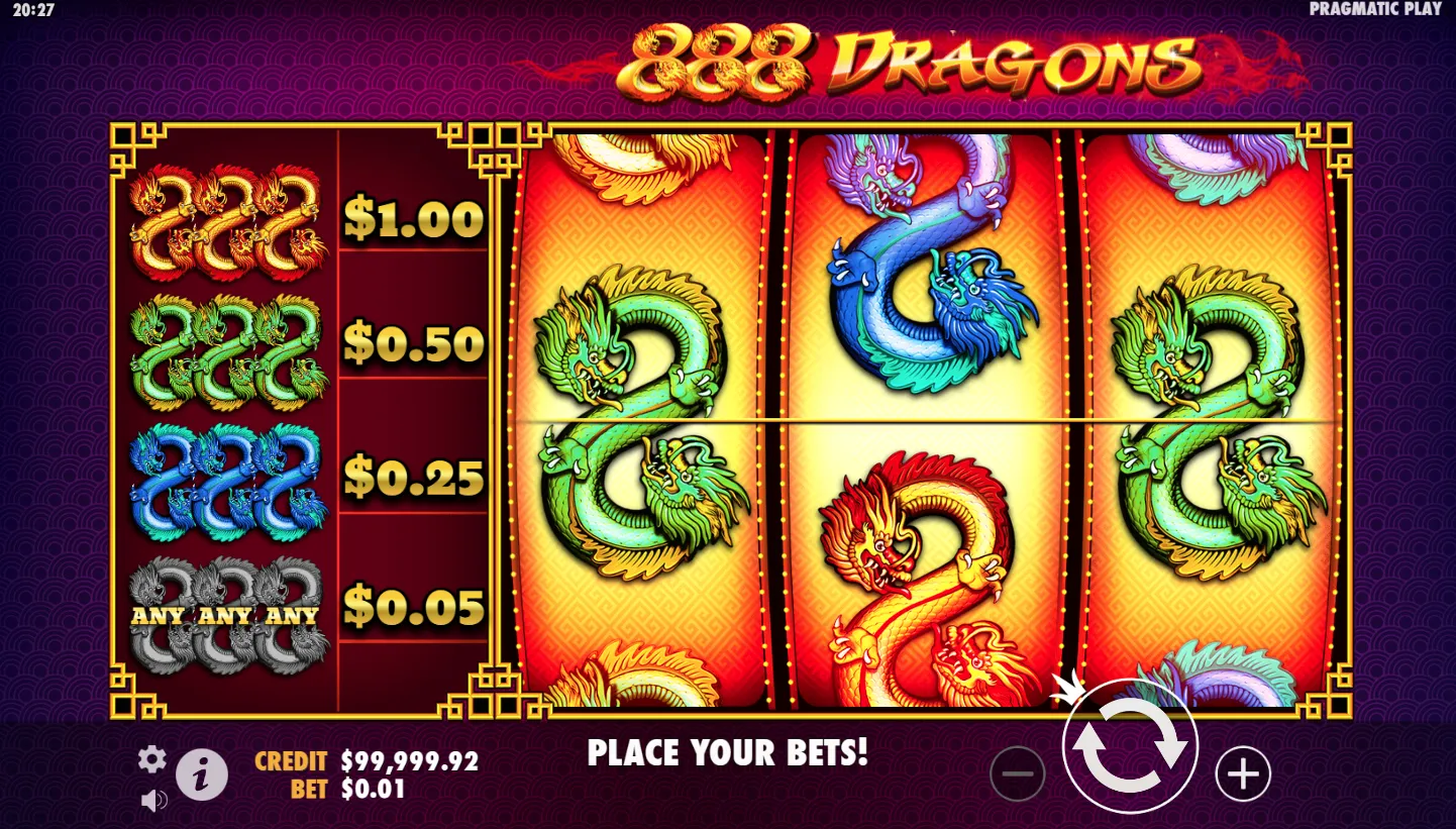 888 Dragons screen 3