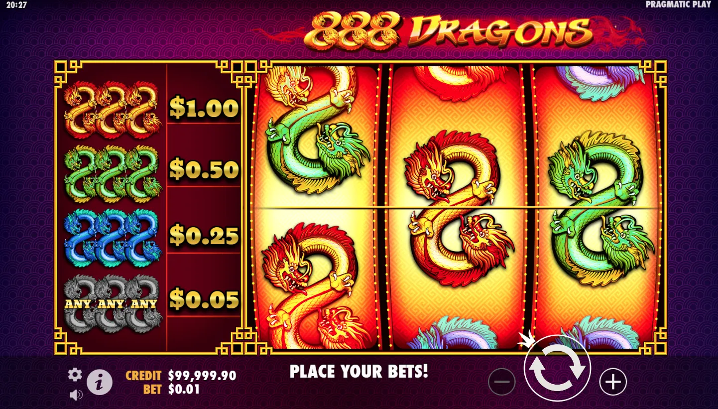 888 Dragons screen 4