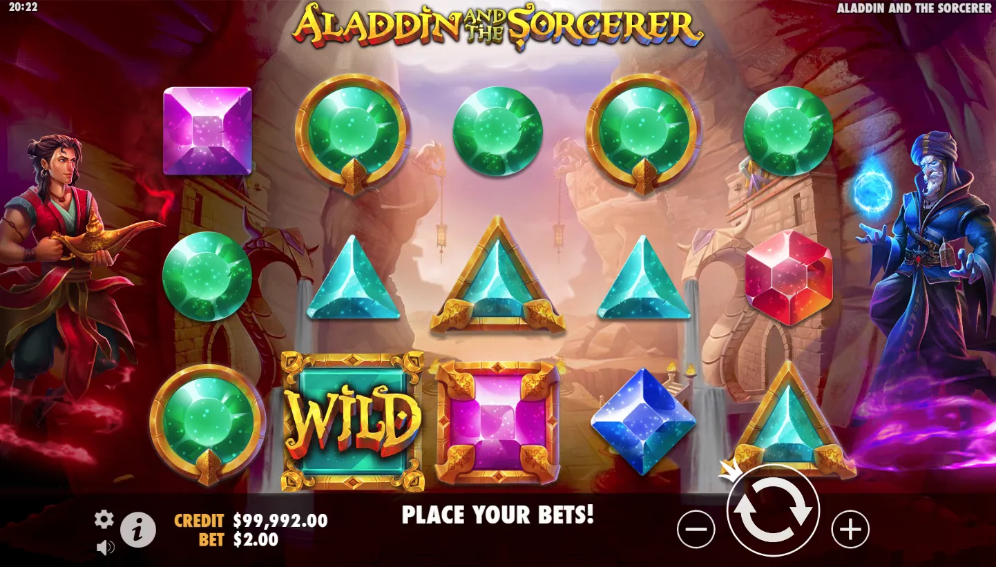 Aladdin and the Sorcerer screen 4