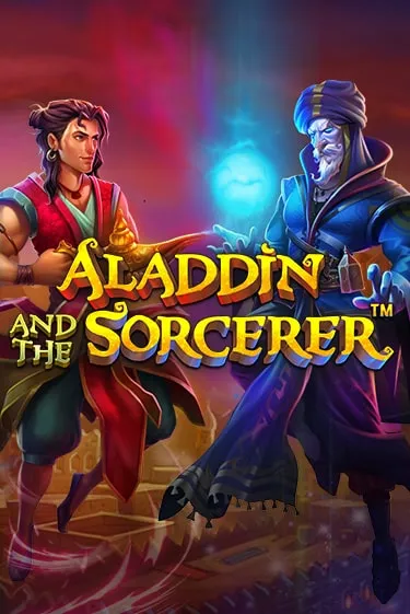 Aladdin and the Sorcerer by Pragmatic Play Slot Game Logo 