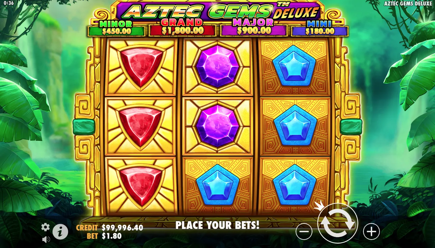 Aztec Gems Deluxe Demo Play 