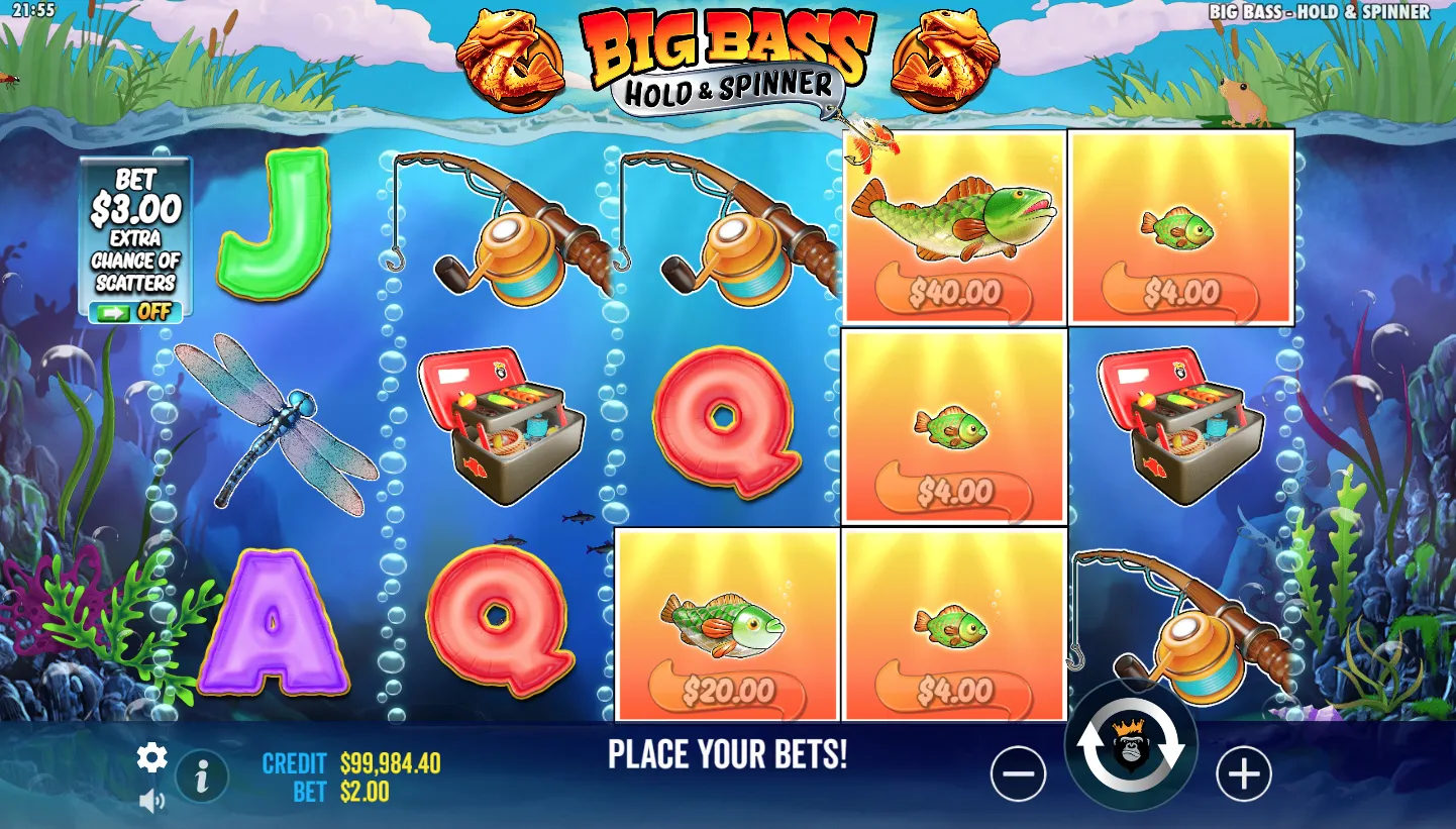 Big Bass Bonanza Hold and Spinner screen 4