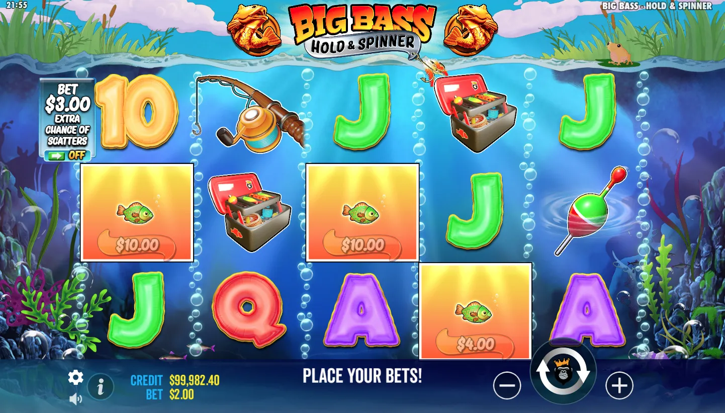 Big Bass Bonanza Hold and Spinner screen 5