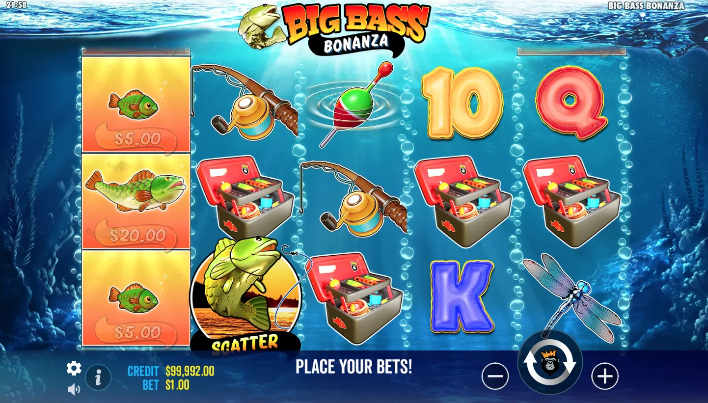 Big Bass Bonanza screen 5