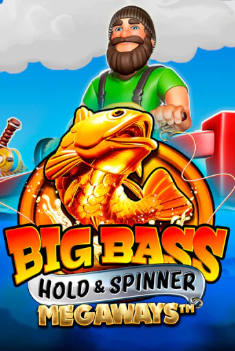 Big Bass Hold and Spinner Megaways Slot Game Logo by Reel Kingdom