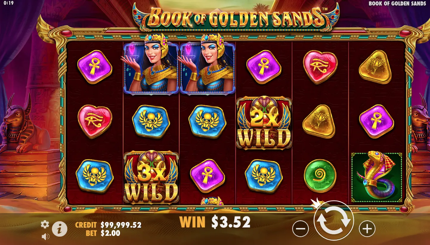 Book of Golden Sands Demo Play 