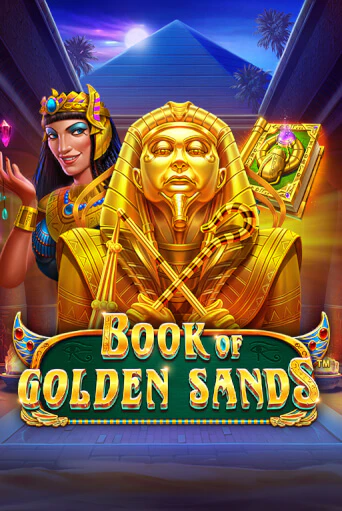 Book of Golden Sands Slot Game Logo by Pragmatic Play