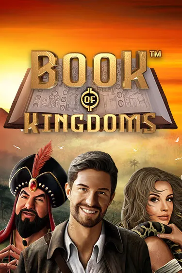 Book of Kingdoms by Reel Kingdom Slot Game Logo 