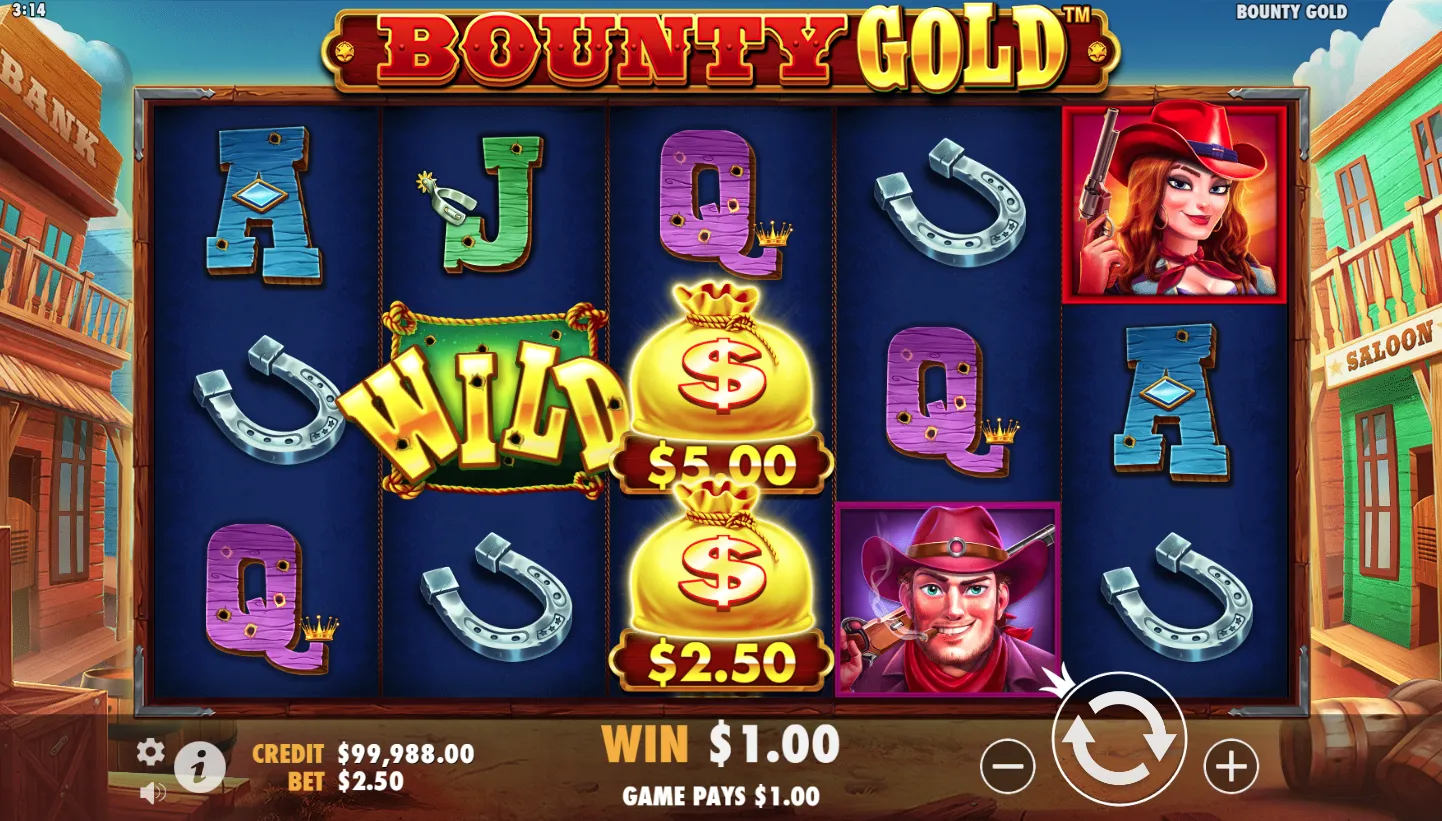 Bounty Gold screen 2