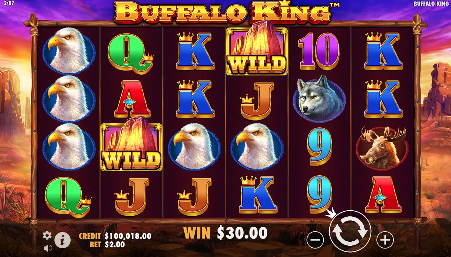 Buffalo King screen 3