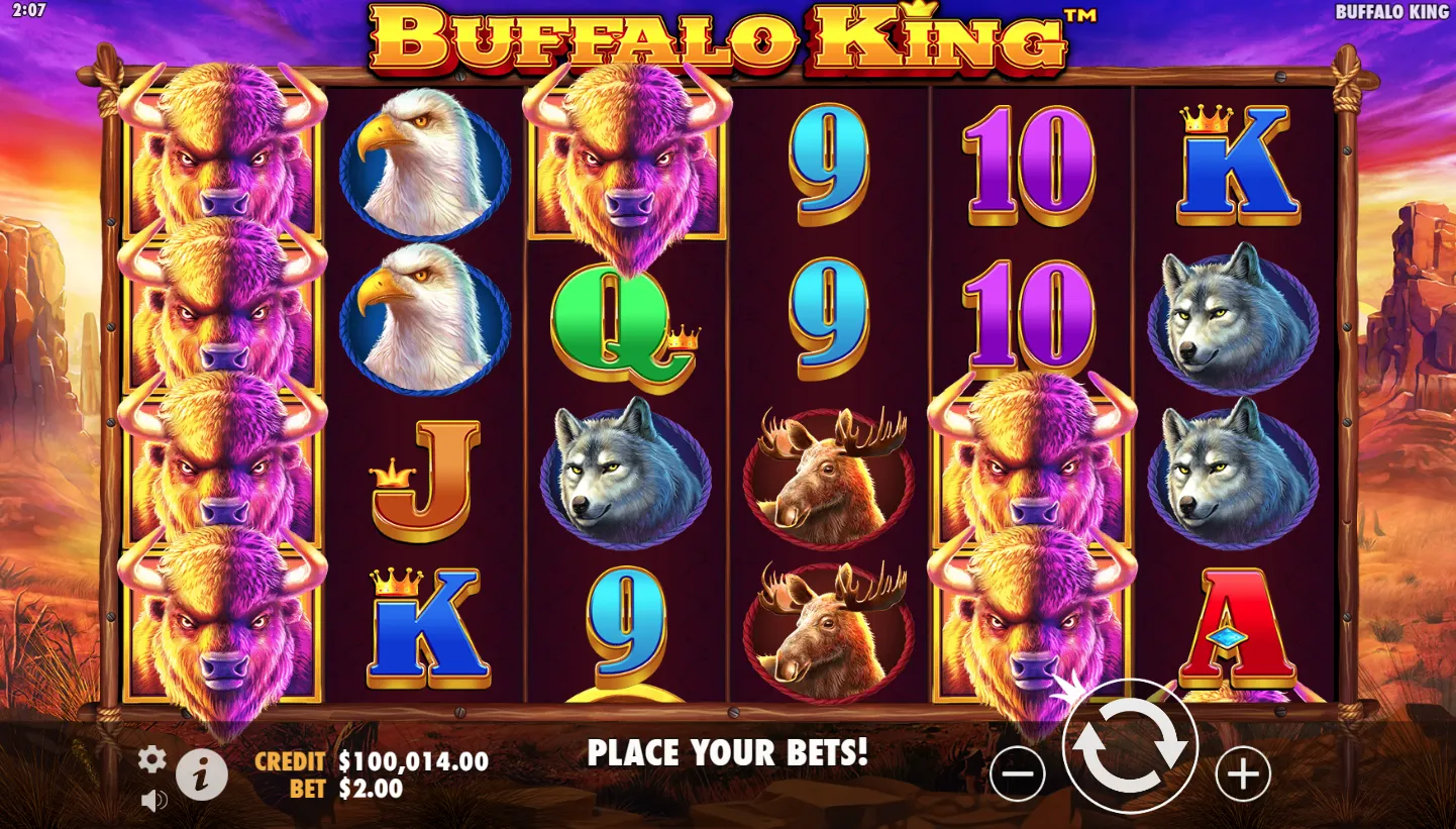 Buffalo King screen 4