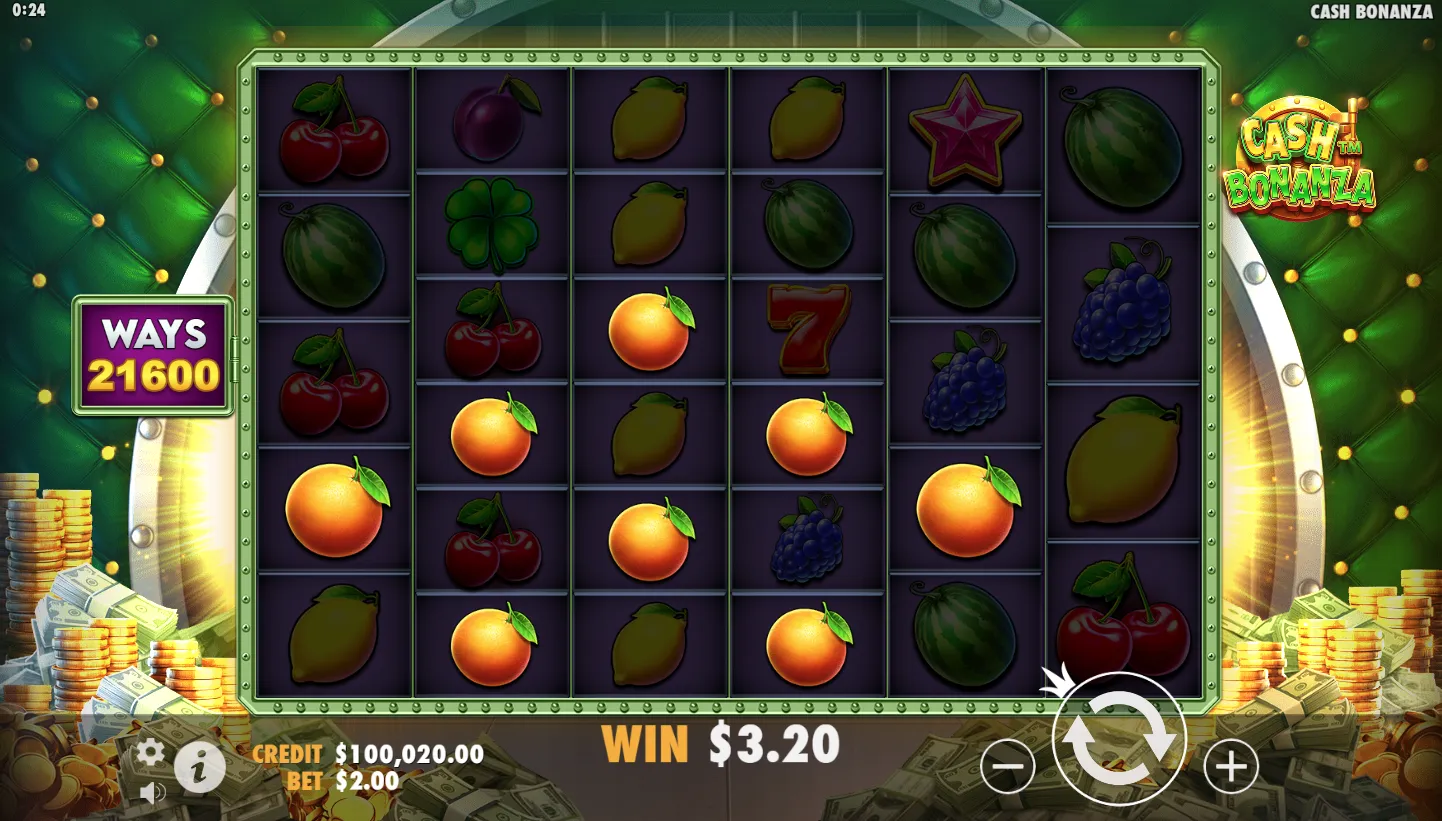 Cash Bonanza screen 4