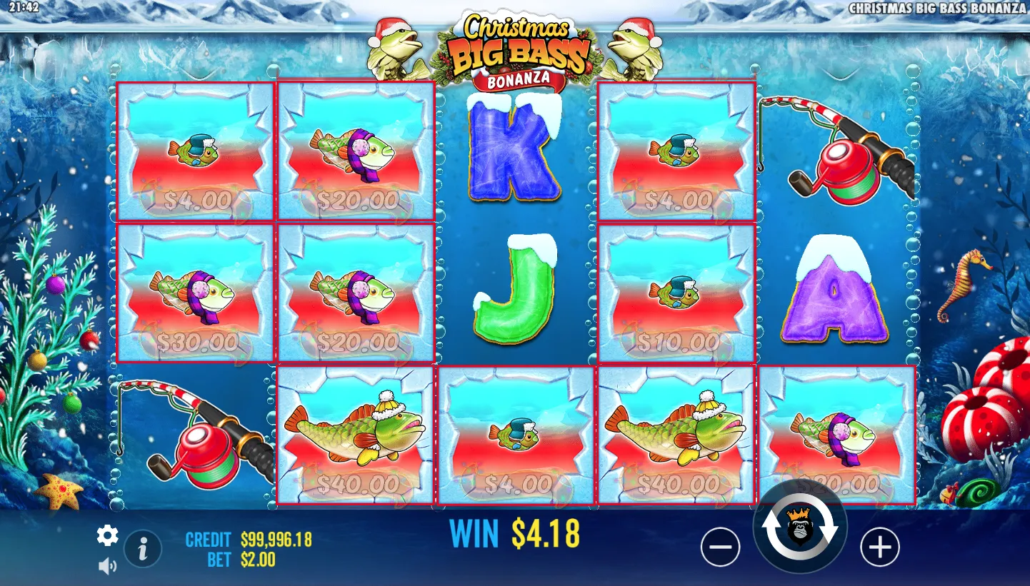 Christmas Big Bass Bonanza screen 4