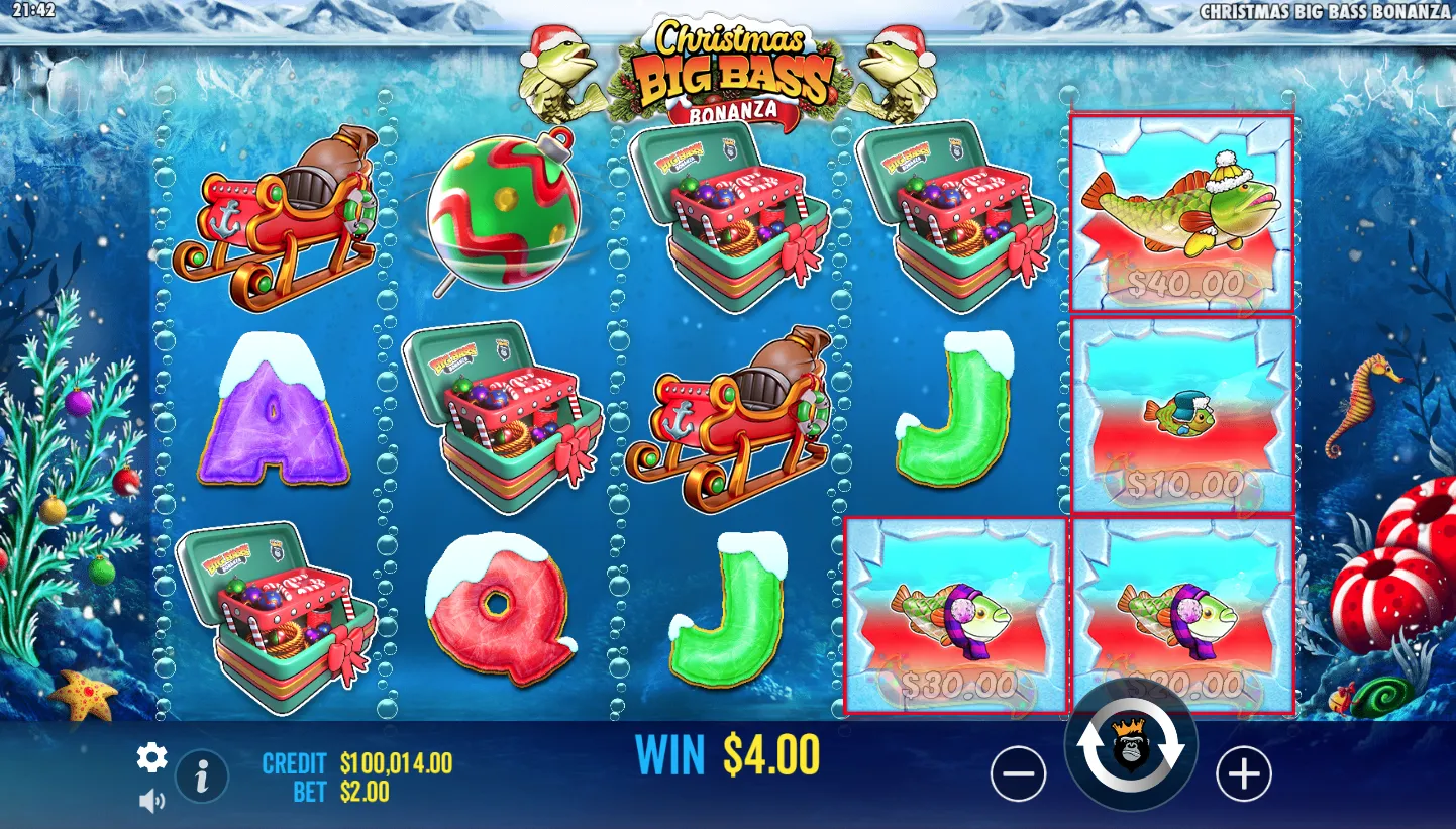 Christmas Big Bass Bonanza screen 5