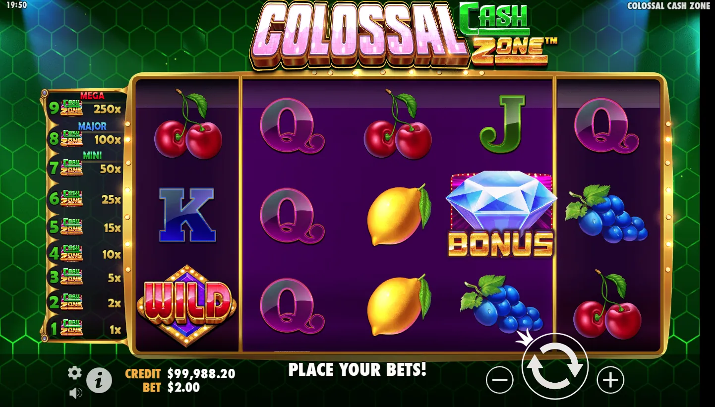 Colossal Cash Zone screen 5