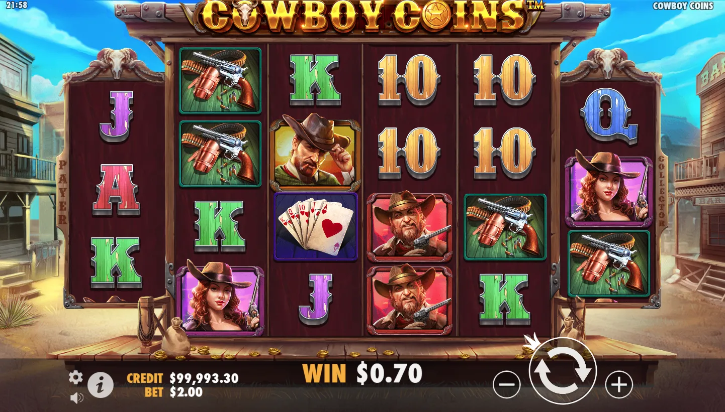 Cowboy Coins screen 2