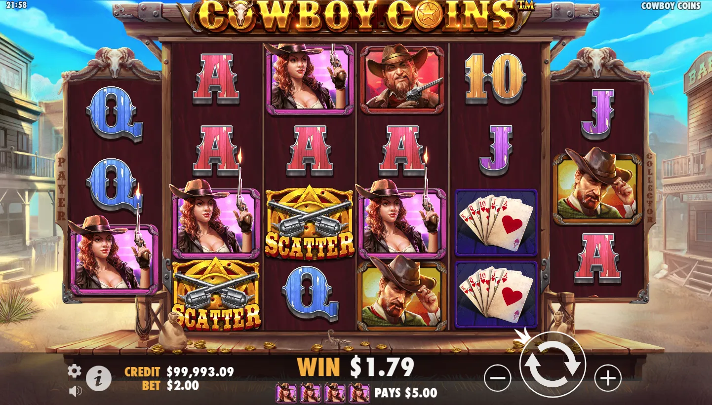 Cowboy Coins screen 3