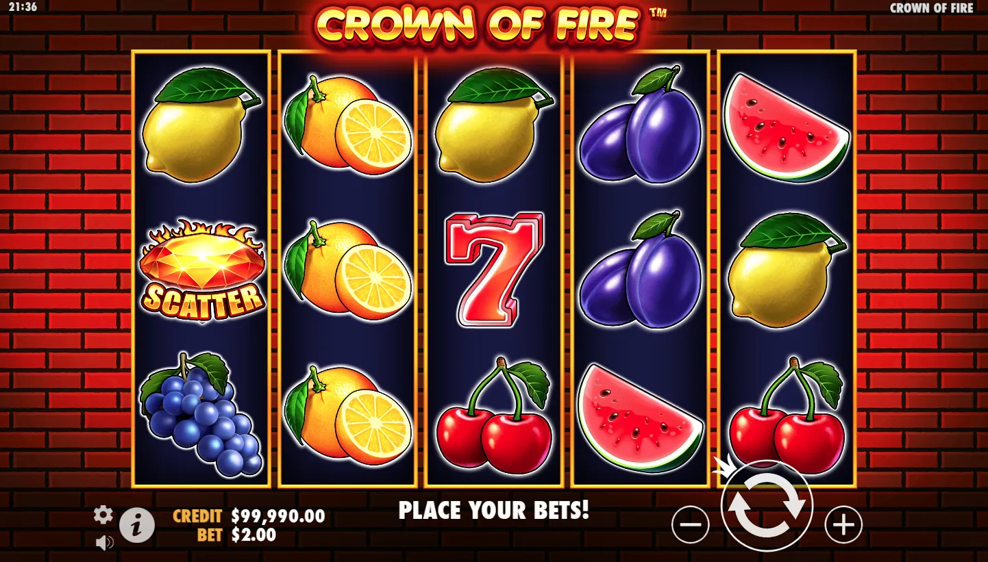 Crown of Fire screen 2