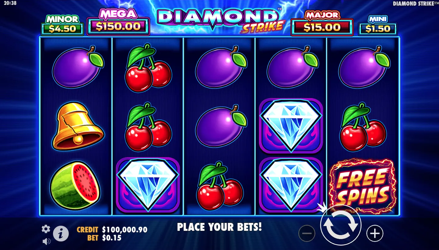 Diamond Strike screen 2