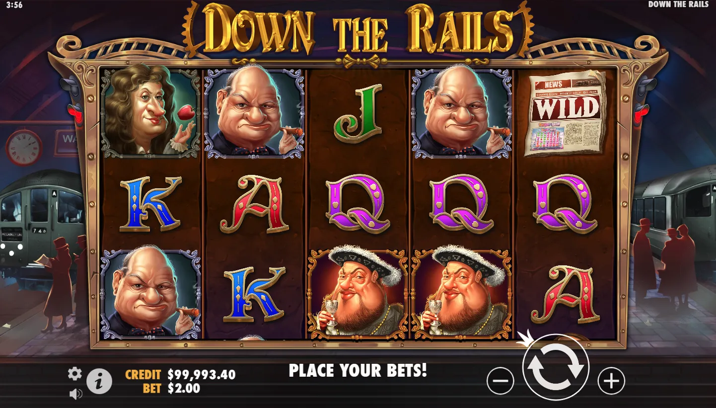 Down the Rails screen 5