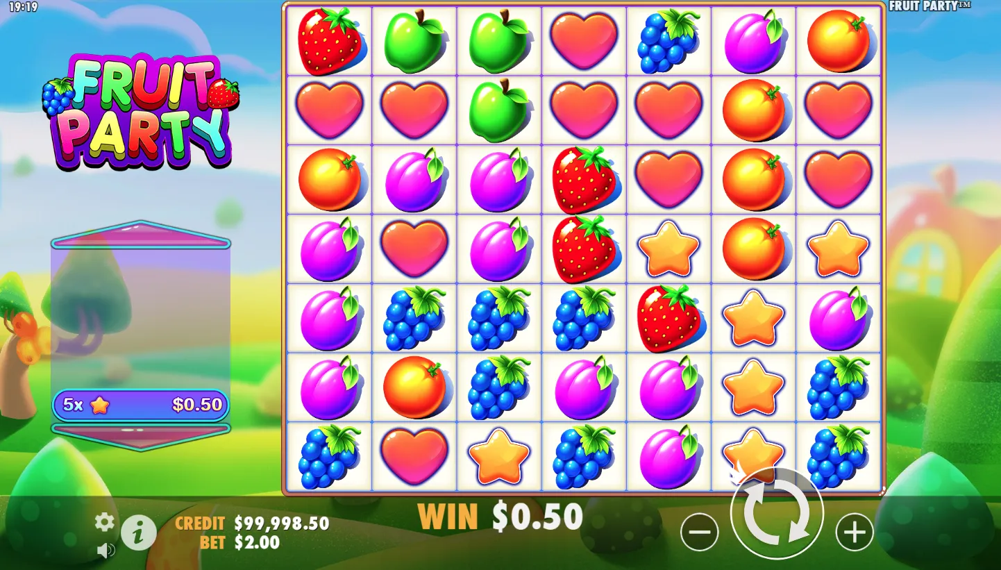 Fruit Party screen 2