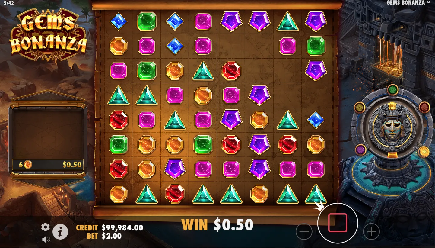 Gems Bonanza screen 4