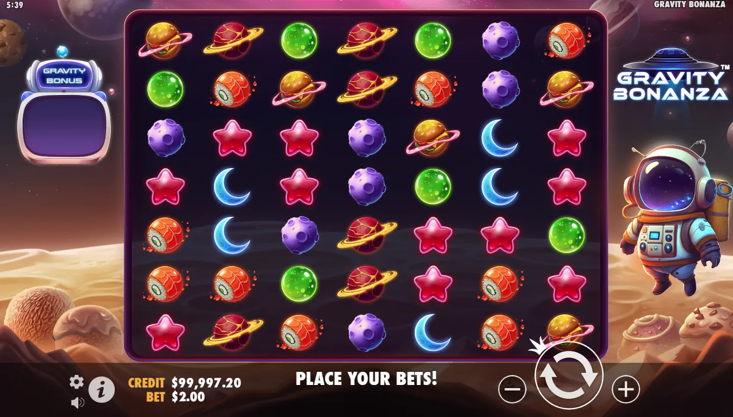 Gravity Bonanza screen 2