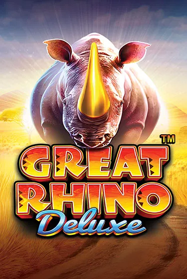 Great Rhino Deluxe by Pragmatic Play Slot Game Logo 