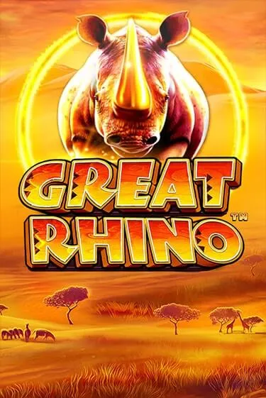 Great Rhino Slot Game Logo by Pragmatic Play