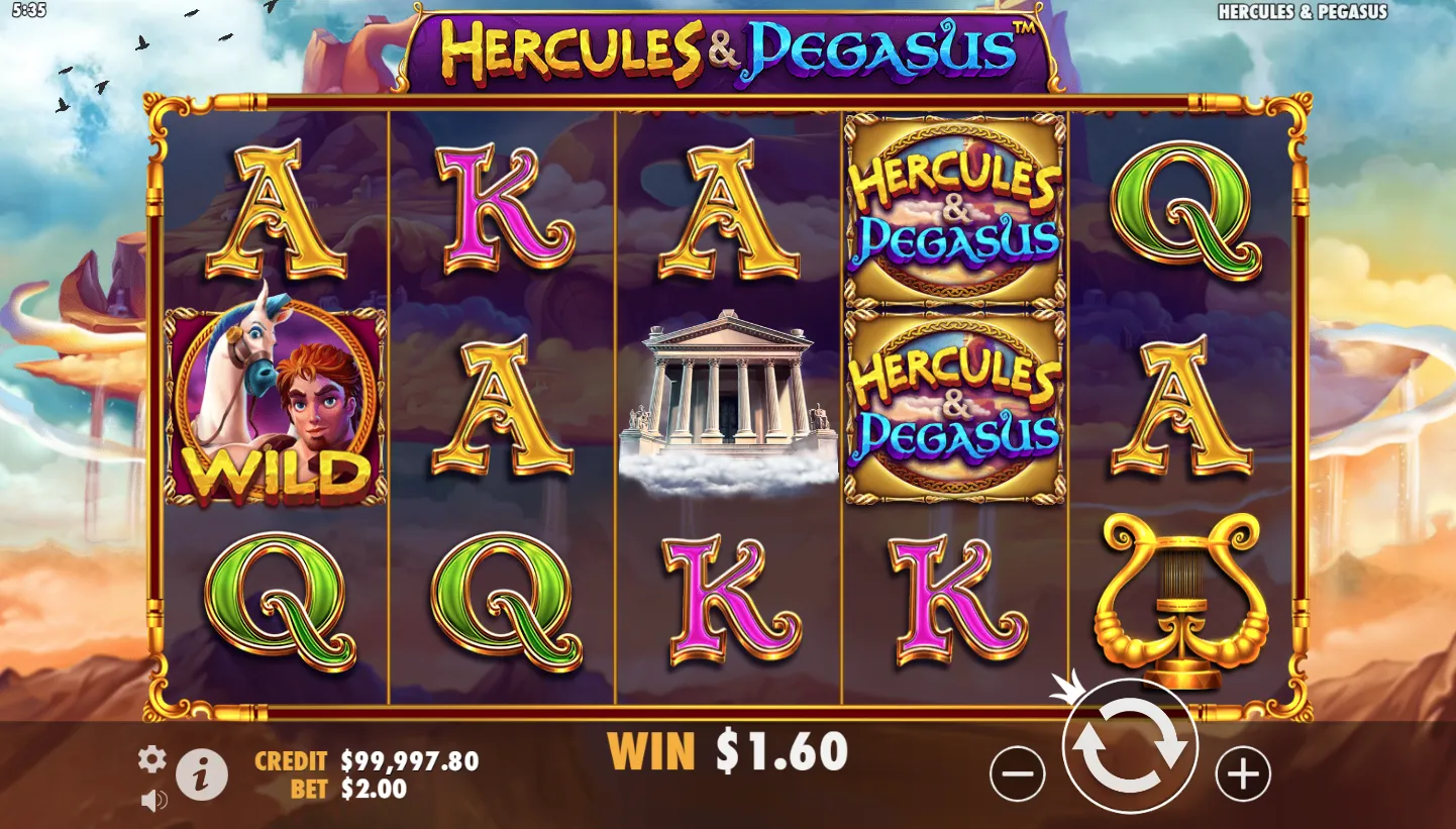 Hercules and Pegasus Demo Play 