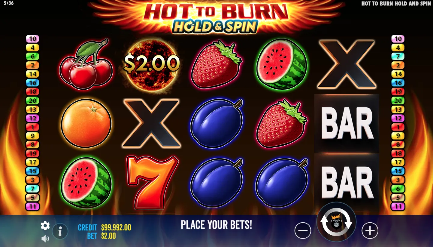 Hot To Burn Hold And Spin screen 2