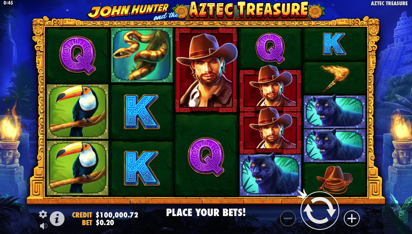 John Hunter and the Aztec Treasure screen 2