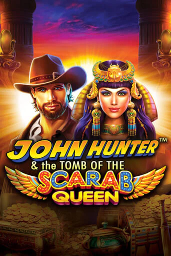 John Hunter and the Tomb of the Scarab Queen by Pragmatic Play Slot Game Logo 