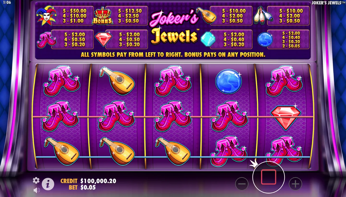 Joker's Jewels screen 5