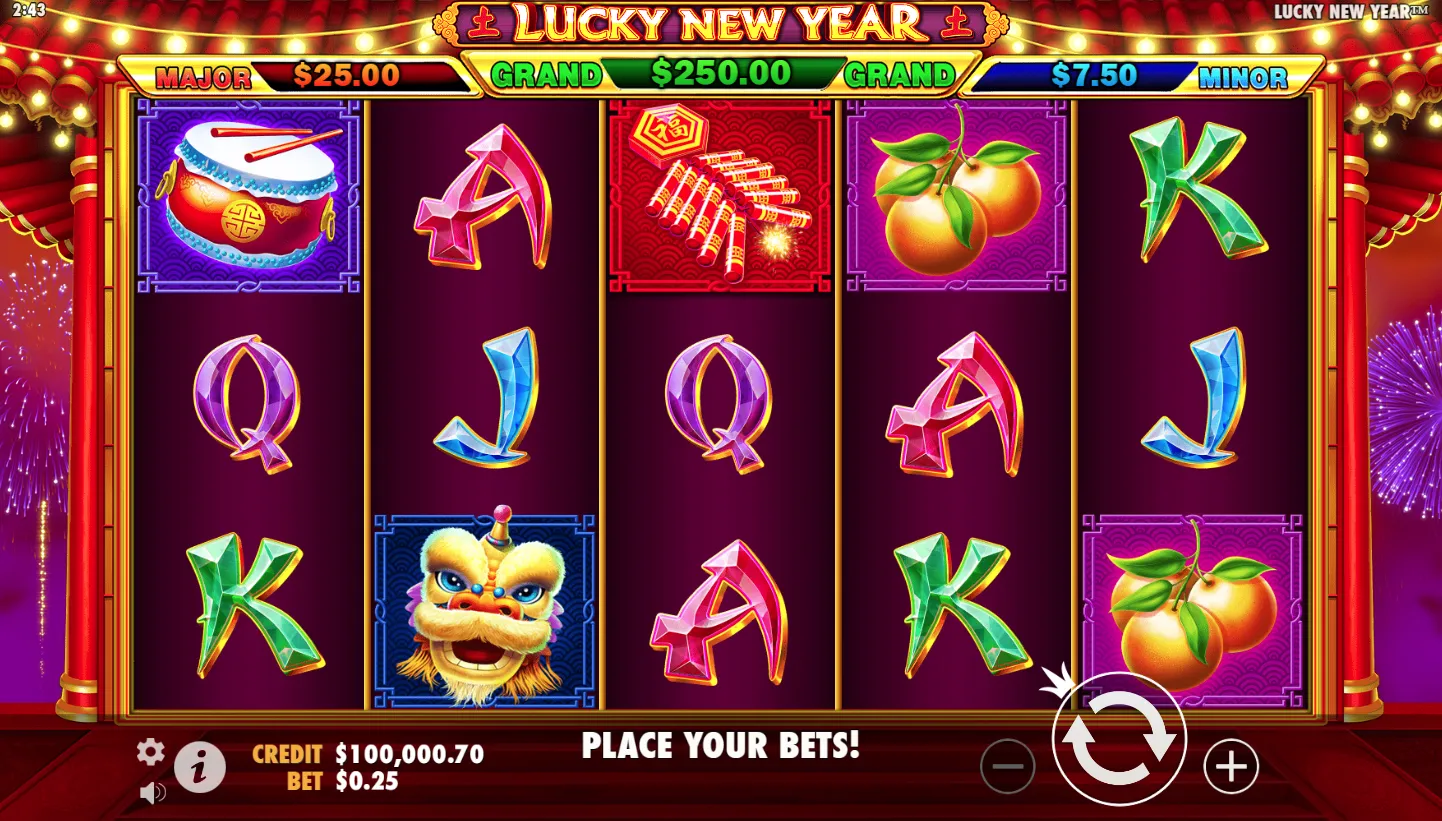 Lucky New Year screen 2