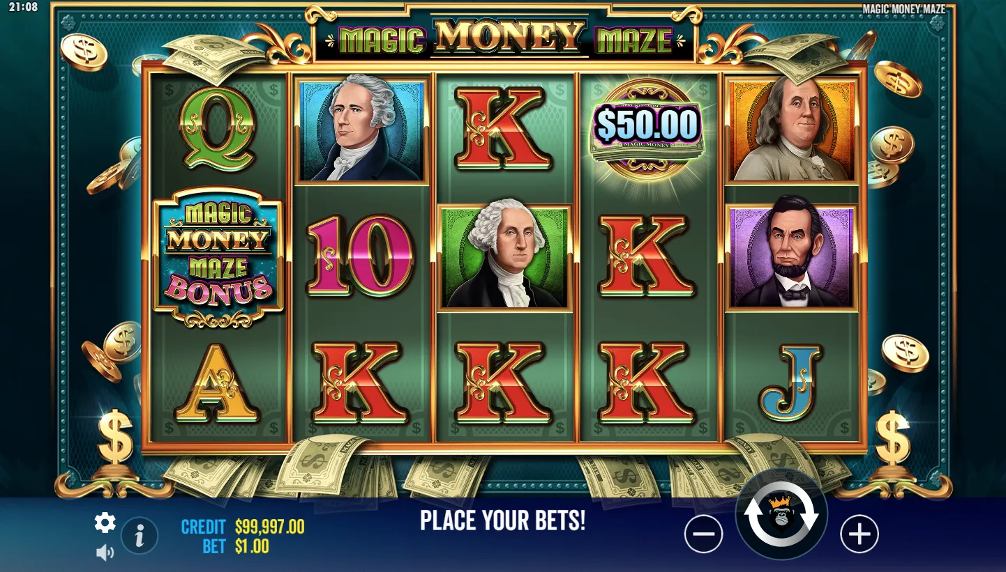 Magic Money Maze screen 2