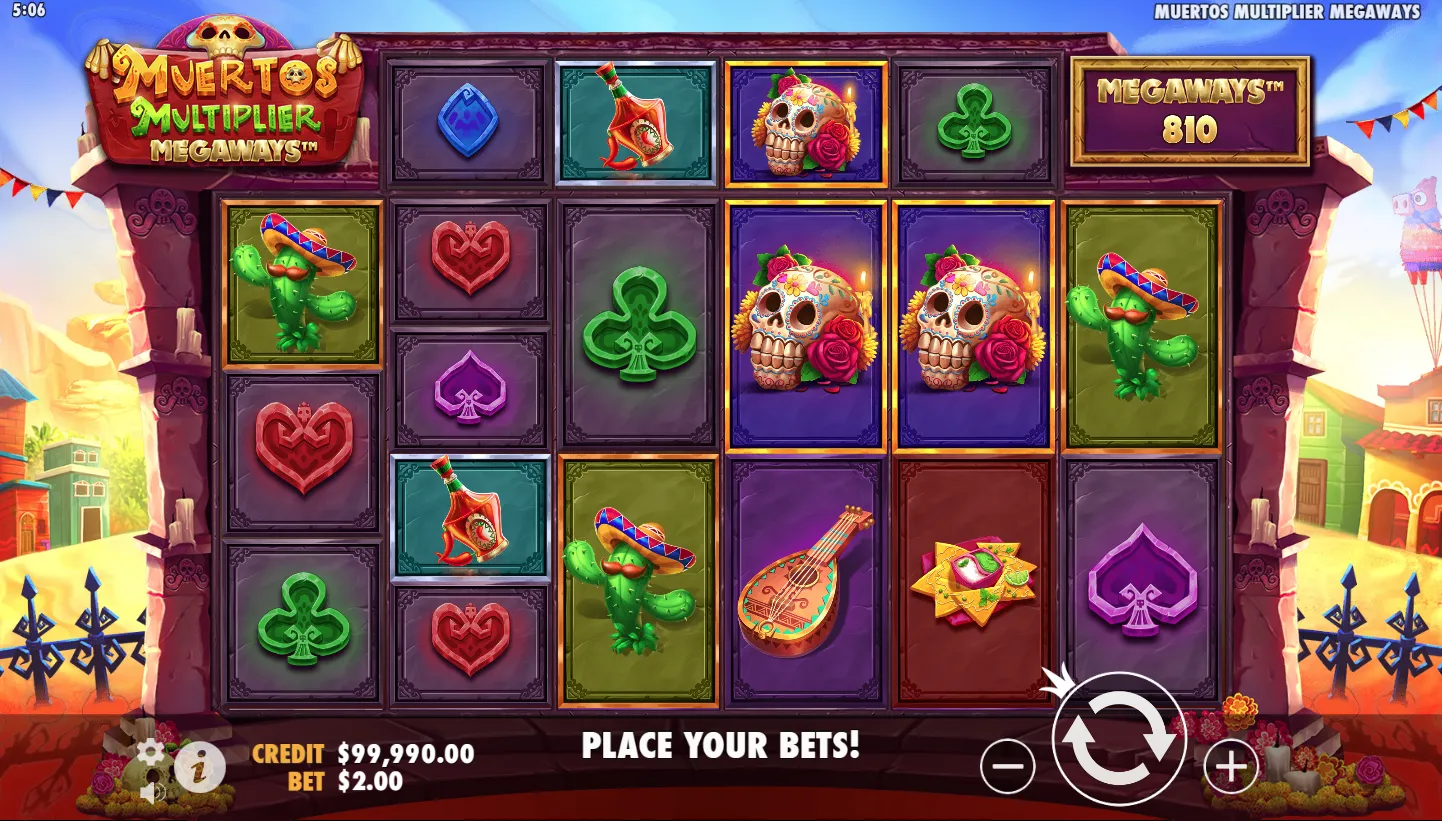 Muertos Multiplier Megaways screen 2