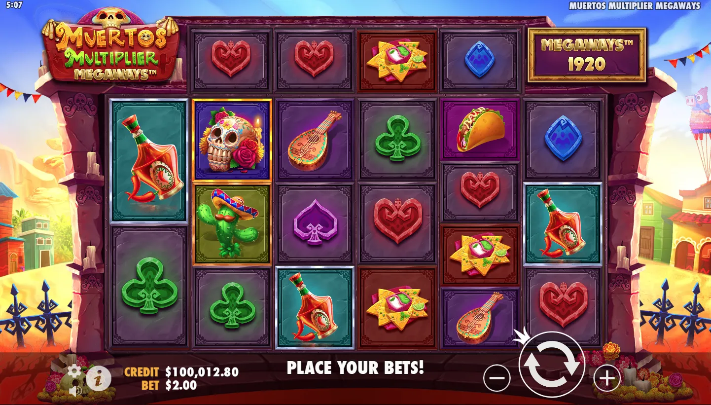 Muertos Multiplier Megaways screen 4