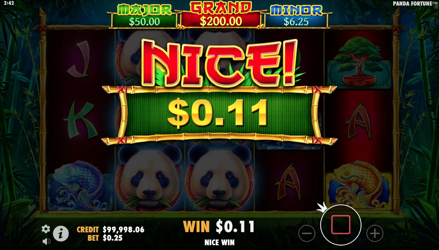 Panda's Fortune screen 5