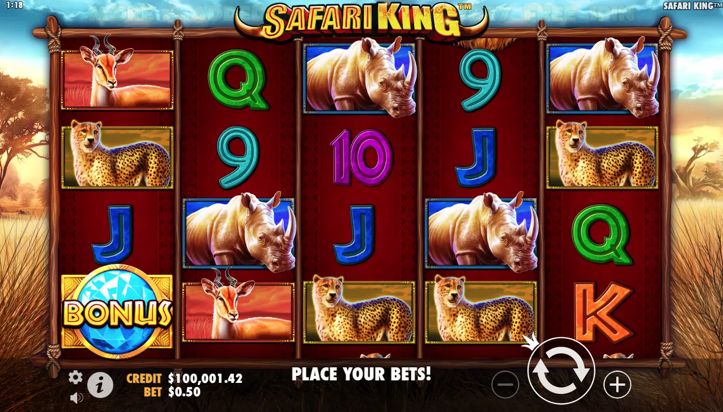 Safari King screen 5