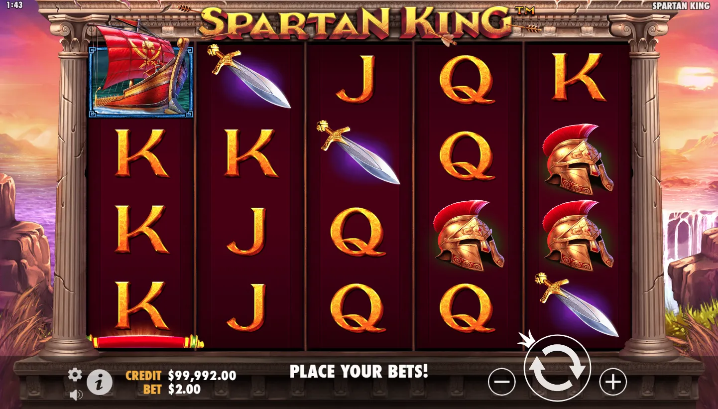 Spartan King screen 2