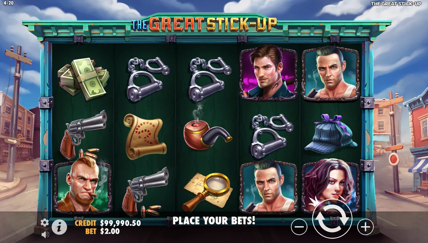 The Great Stick-Up screen 2