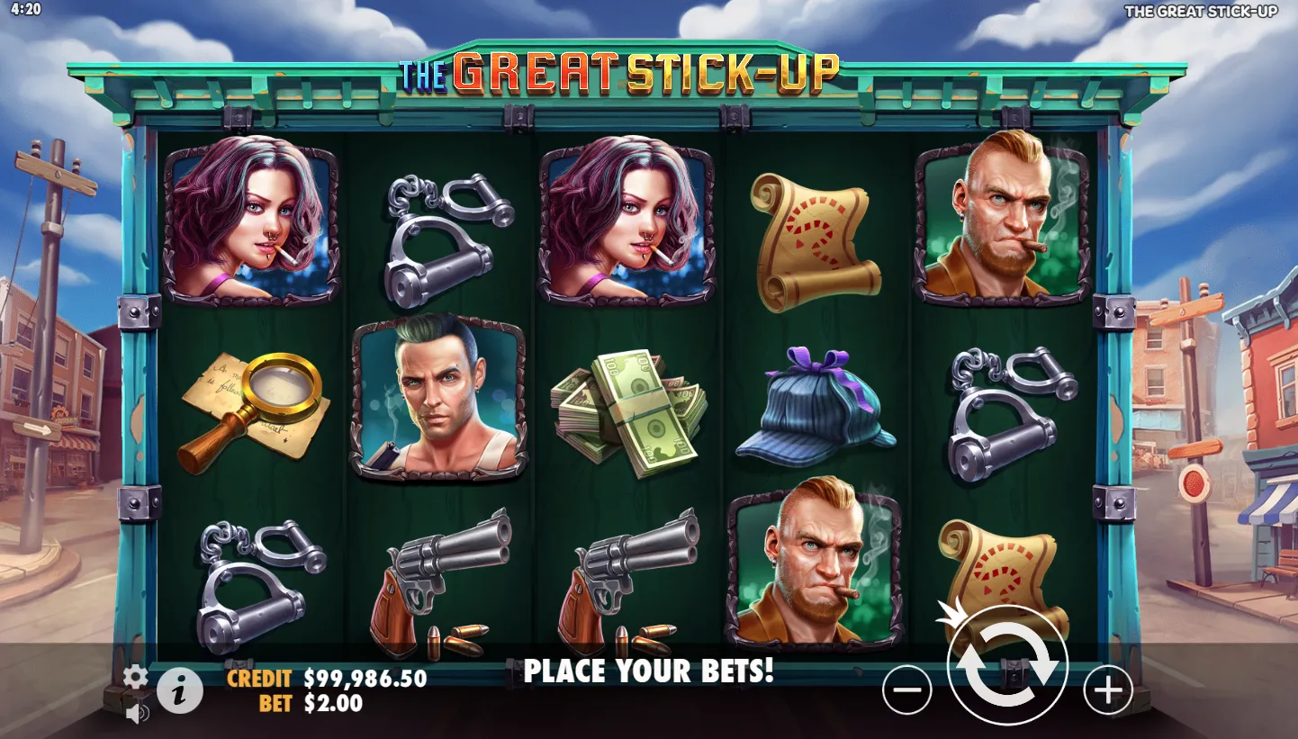 The Great Stick-Up screen 3