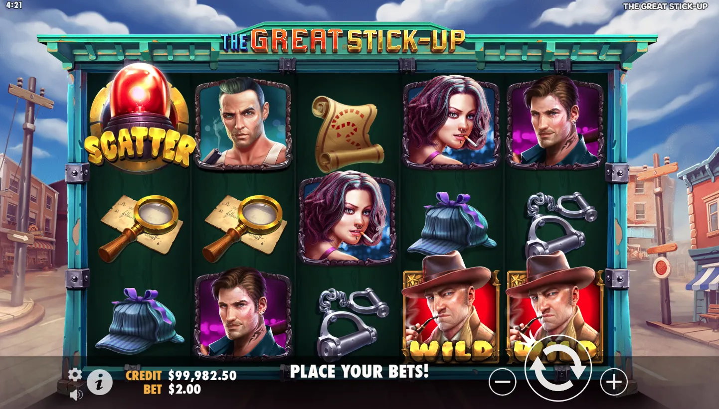 The Great Stick-Up screen 4