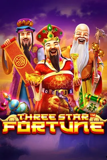 Three Star Fortune Slot Game Logo by Pragmatic Play