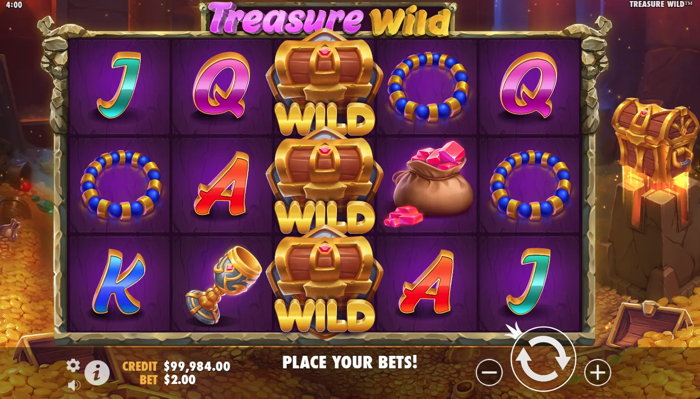 Treasure Wild screen 4