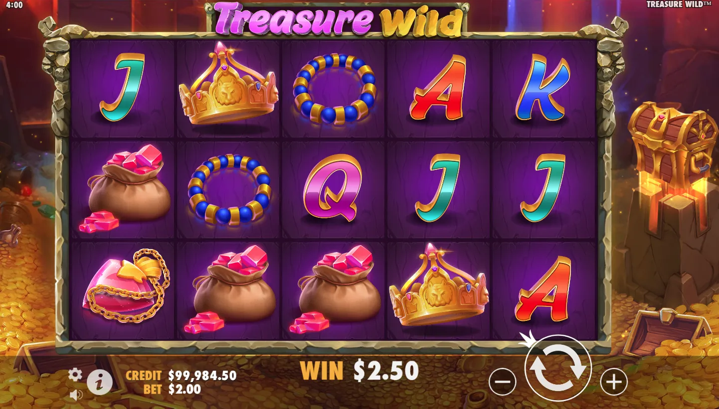 Treasure Wild screen 5