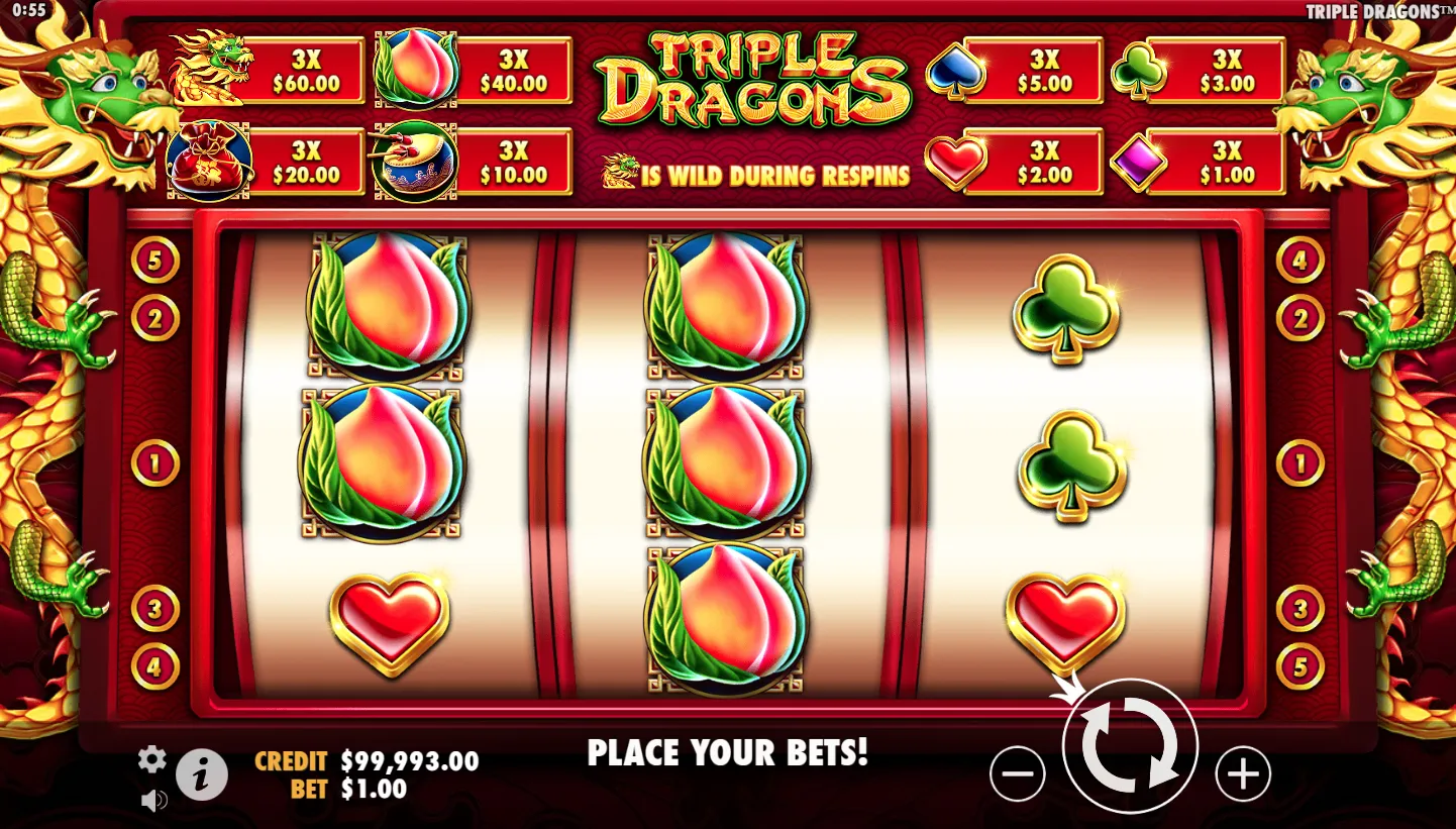 Triple Dragons screen 3